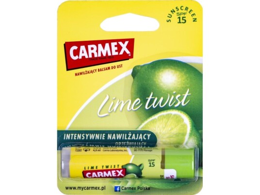 Carmex Lime Protective Lipstick Stick 4.25G