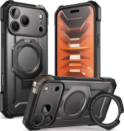 Supcase MagSafe-etui til iPhone 18 Pro Max / 17 Pro Max - Svart Supcase MagSafe-etui til iPhone 18 Pro Max / 17 Pro Max - Svart