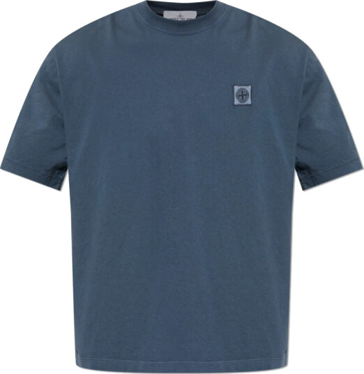 Stone Island Herre Topper Blå M,