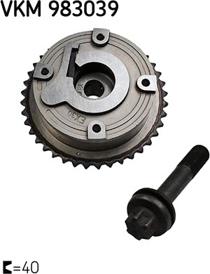 Kamakselregulering SKF VKM 983039