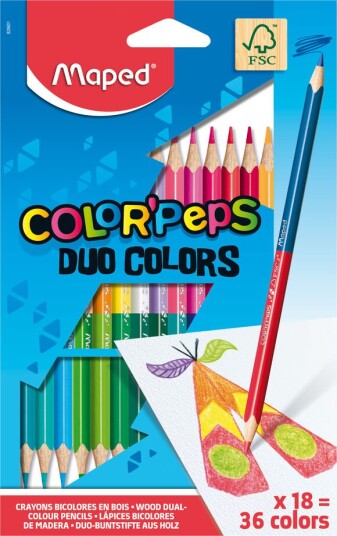 Fargeblyant MAPED Color"Peps duo 18 Fargeblyant MAPED Color"Peps duo 18