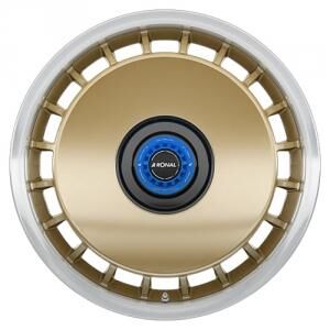 RONAL R50 REV-M Racing Gold Rim Lip Cut 8x18 5/120 ET50 B65 RONAL R50 REV-M Racing Gold Rim Lip Cut 8x18 5/120 ET50 B65