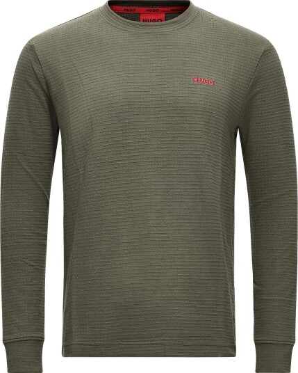 HUGO Austin Ls Shirt DARK GREEN M