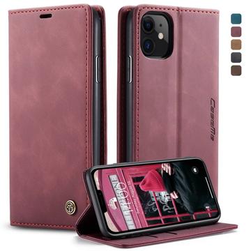 iPhone 11 Caseme 013 Series Lommebok-deksel Vinrød