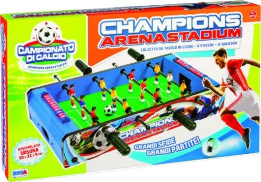 Ronchi Supertoys Fotballspill Champions Arena Stadium 50x32x9 cm 5+ år
