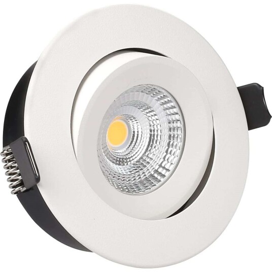 Antidark Downlight Spott 7W 2700K Tilt Hvit