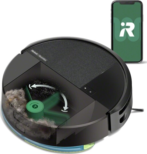 iRobot Roomba 205 Robotstøvsuger med Gulvmopping - Svart iRobot Roomba 205 Robotstøvsuger med Gulvmopping - Svart