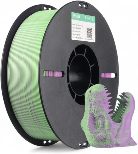 Esun Pla Matte Dual Green Pink