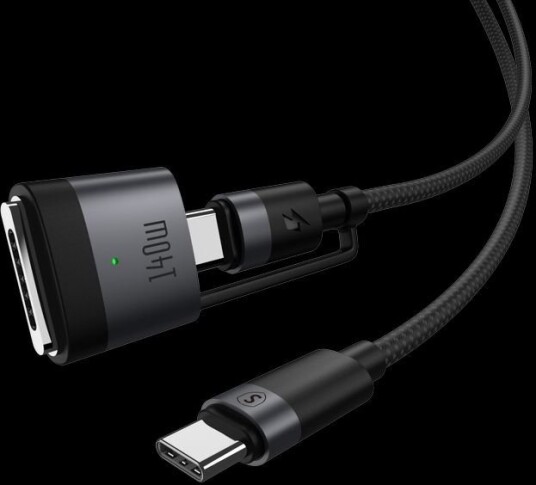 SiGN USB-C til USB-A + MagSafe 3 Ladekabel 240W SN-CAMAG240W