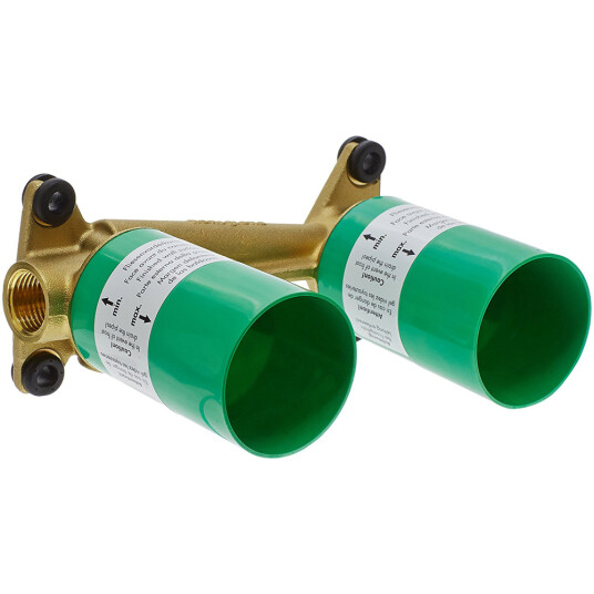 HANSGROHE INNBYGGINGSDEL TIL 2-HULLS VEGGHENGT SERVANTARMATUR HANSGROHE INNBYGGINGSDEL TIL 2-HULLS VEGGHENGT SERVANTARMATUR