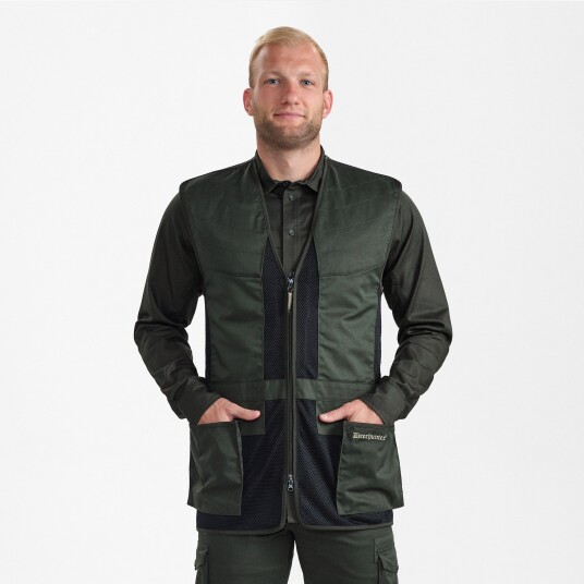 Deerhunter Atlas Mesh Shooting Waistcoat Timber 5XL 3XL