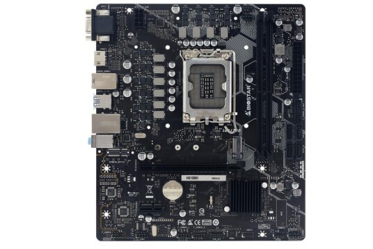 Biostar H610MH D5 Micro-ATX Hovedkort med LGA 1700 og DDR5 Biostar H610MH D5 Micro-ATX Hovedkort med LGA 1700 og DDR5