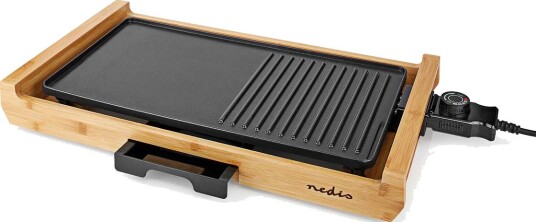 Nedis Teppanyaki Bordgrill 6 personer 1800W (43 x 23 cm)
