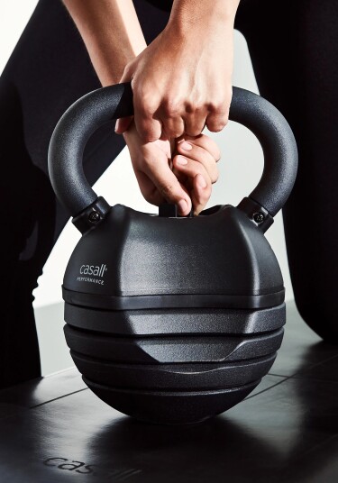 Casall PRF Adjustable Kettlebell 5-14kg Black 5-14kg Casall PRF Adjustable Kettlebell 5-14kg Black 5-14kg