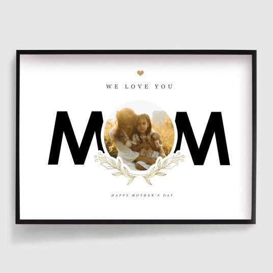 Namly Design Personalisert Plakat Morsdag Stil for Mor POSTERHD7BSO