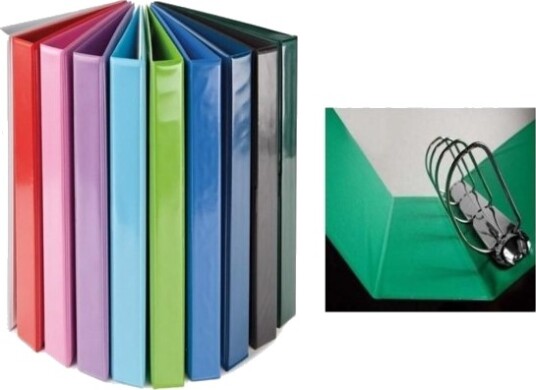 Panta Plast Ringperm 4 Ringer A4 70Mm Svart 283063 Panta Plast Ringperm 4 Ringer A4 70Mm Svart 283063