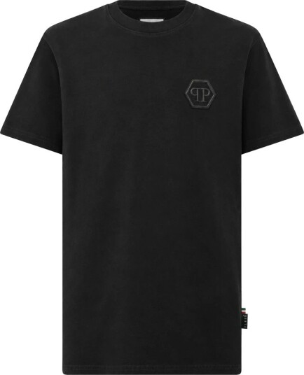 Philipp Plein Herre Topper Svart M,