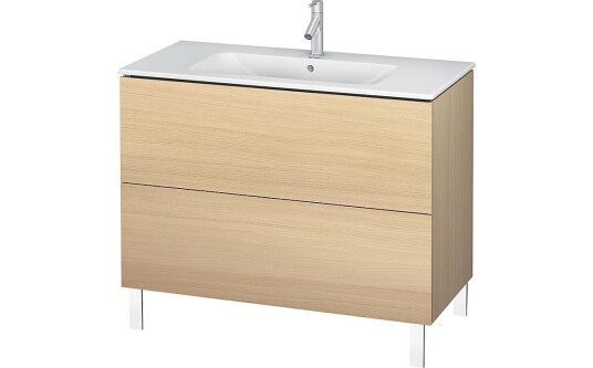 Duravit L-Cube Servantskap m/2 skuffer 1020x704x481 mm Middelhavs Eik