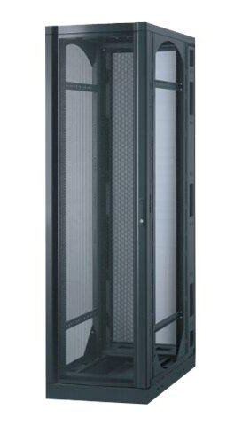 APC Netshelter VX Seismic Enclosure w/out Sides Black - rack - 42U