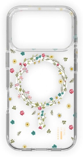 iPhone 17 Pro Max iDeal Of Sweden Clear Deksel MagSafe Kompatibel Petite Floral