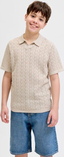 Jack & Jones Jortyler Grå Kortermet Pologenser til Barn 176