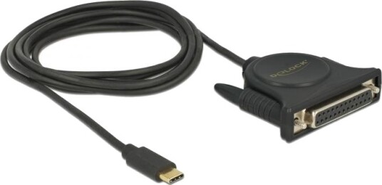 Delock USB C to DB25 Parallel Cable 1.8m 62980