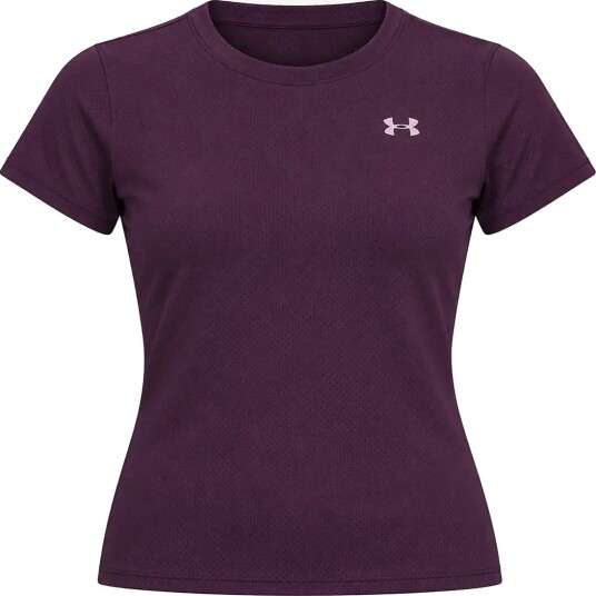 Under Armour Tech Mesh Ss - PURPLE ECHO - XS
