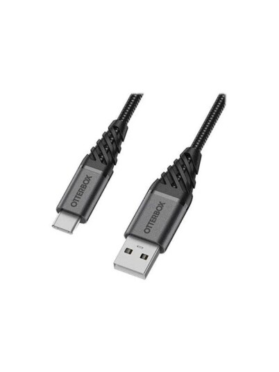 OtterBox Premium USB-A to USB-C 1m Black 78-52664