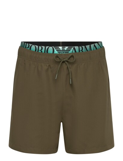 Emporio Armani Boxer Beachwear Khaki green S