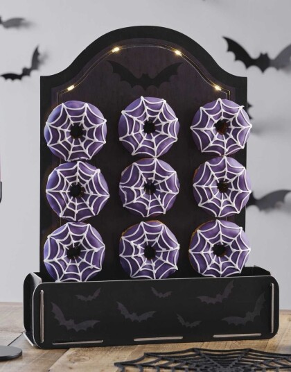 Batman Led Donutstativ Gravstein Batman Led Donutstativ Gravstein