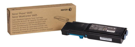 Xerox - Cyan - Original - Tonerpatron - For Phaser 6600Dn 6600N 6600V_Dnm Workcentre 6505V_Dnc 6605Dn 6605N 6605V_Dnc