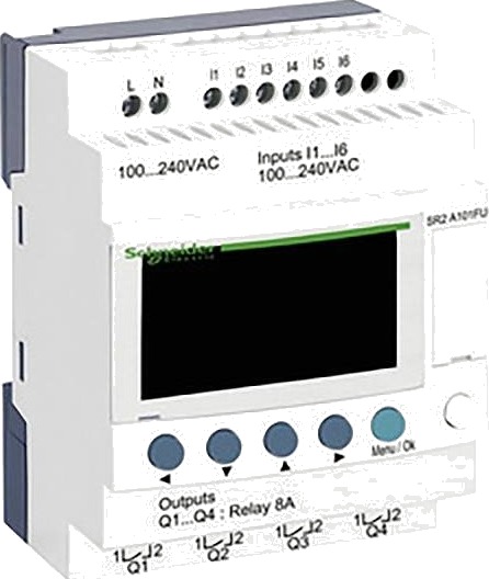 Schneider Programmerbart Relé 100 240V Ac 6We/4Wy Sr2a101fu