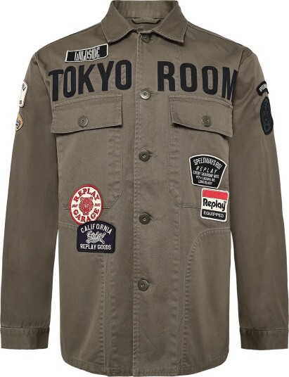 Replay Jacket Regular   Khaki green   M