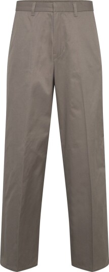 Weekday Emil Loose Fit Chino Trousers   Grey   44
