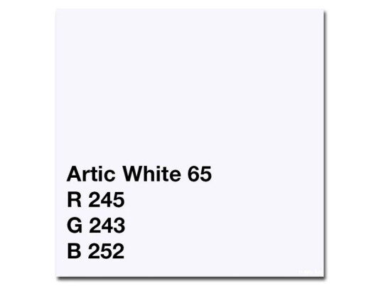 Colorama Bakgrunnspapir 265 Arctic White 2,72 x 25 meter. Colorama Bakgrunnspapir 265 Arctic White 2,72 x 25 meter.