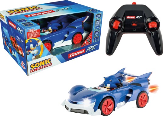 Carrera Sonic Radiostyrt Bil med LED-Lys og Klistremerker