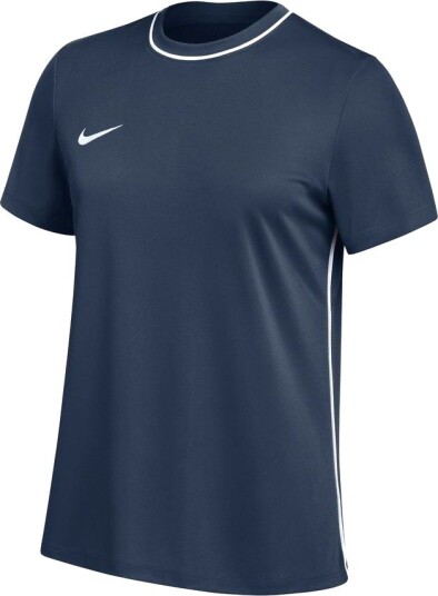 Nike Trenings T skjorte Dri fit Park 26   Navy/hvit Kvinner størrelse Small