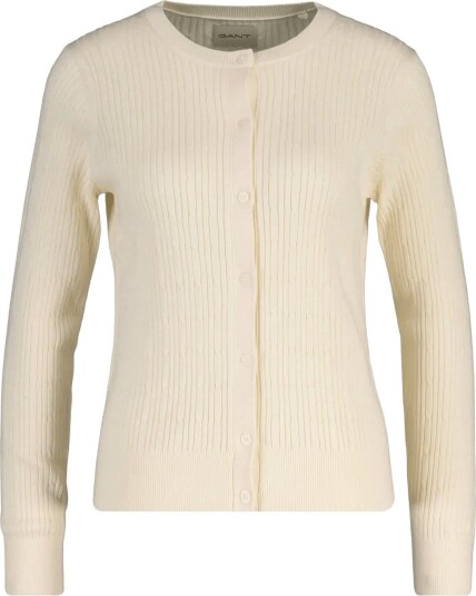 Gant Mini Cable Knit Cardigan   CREAM   XL