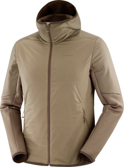 Salomon Men's Outline Hybrid Warm Shitake, S Salomon Men's Outline Hybrid Warm Shitake, S