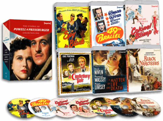 The Cinema of Powell & Pressburger: Collection One 19391947 Bluray