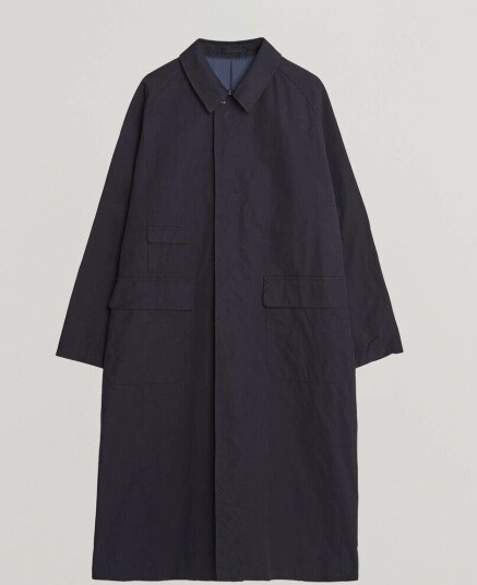BEAMS PLUS Oxford Over Coat Navy