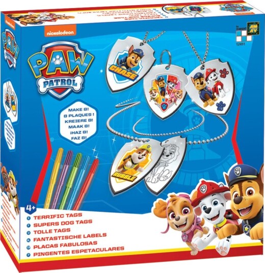 Paw Patrol Terrific Hundetagger 8 stk.