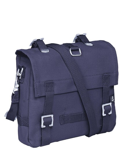 Brandit Liten Canvas Skulderbag Blå