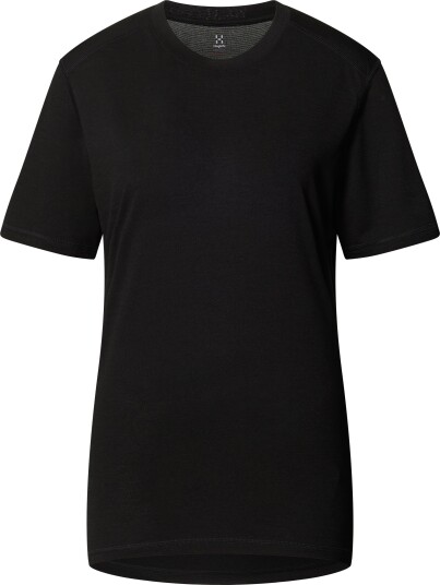 Haglöfs Women"s Kaise Wool Tee True Black L Haglöfs Women"s Kaise Wool Tee True Black L
