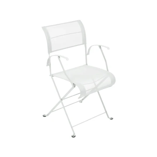 Fermob Dune stol med armlener Cotton white Fermob Dune stol med armlener Cotton white