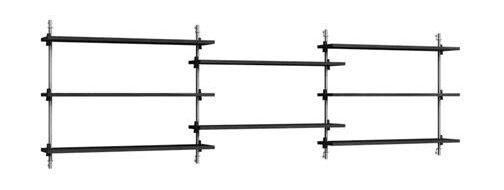 Moebe Vegghylle WS.65.3 Sort/rustfritt Stål