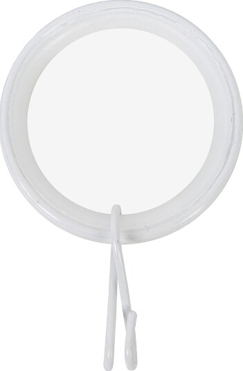 Hasta Gloria gardinring 42/53 mm Hvit