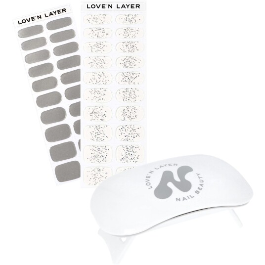 LoveN Layer Love"n Starter Kit ​Metallic + Sparkle Silver​