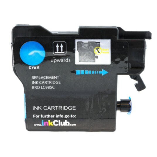 inkClub KBA043 Blekkpatron cyan, 800 sider