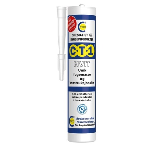 Alternativvare Monteringslim
CT1 290 ml patron 42755156